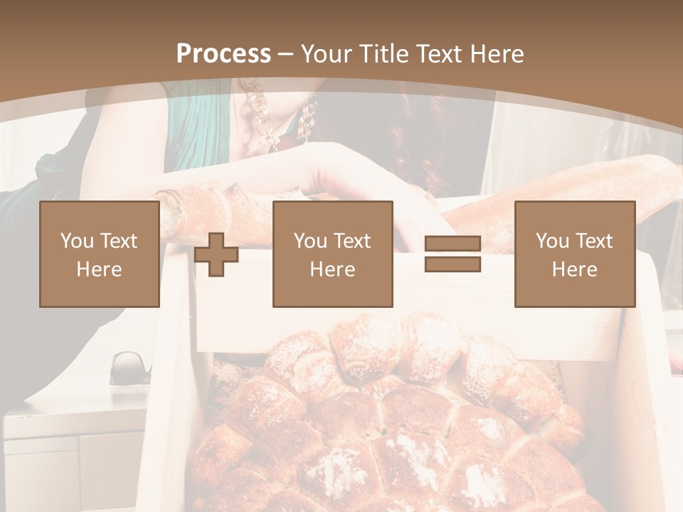 Food Loaf Face PowerPoint Template