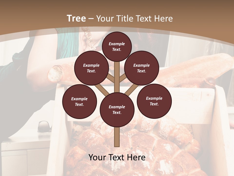 Food Loaf Face PowerPoint Template