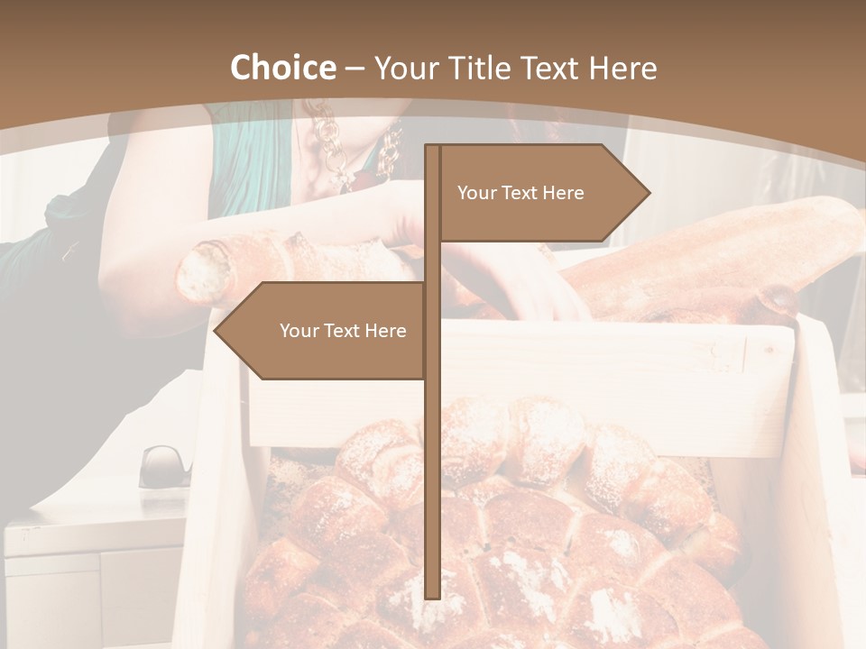 Food Loaf Face PowerPoint Template