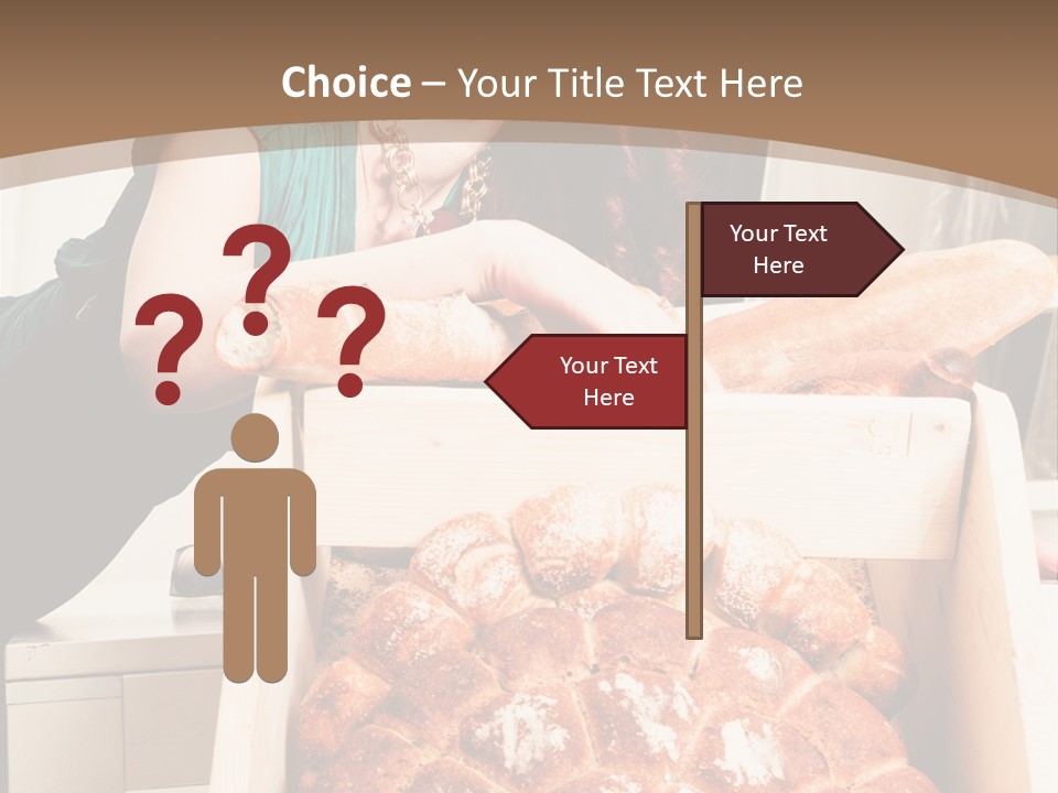 Food Loaf Face PowerPoint Template