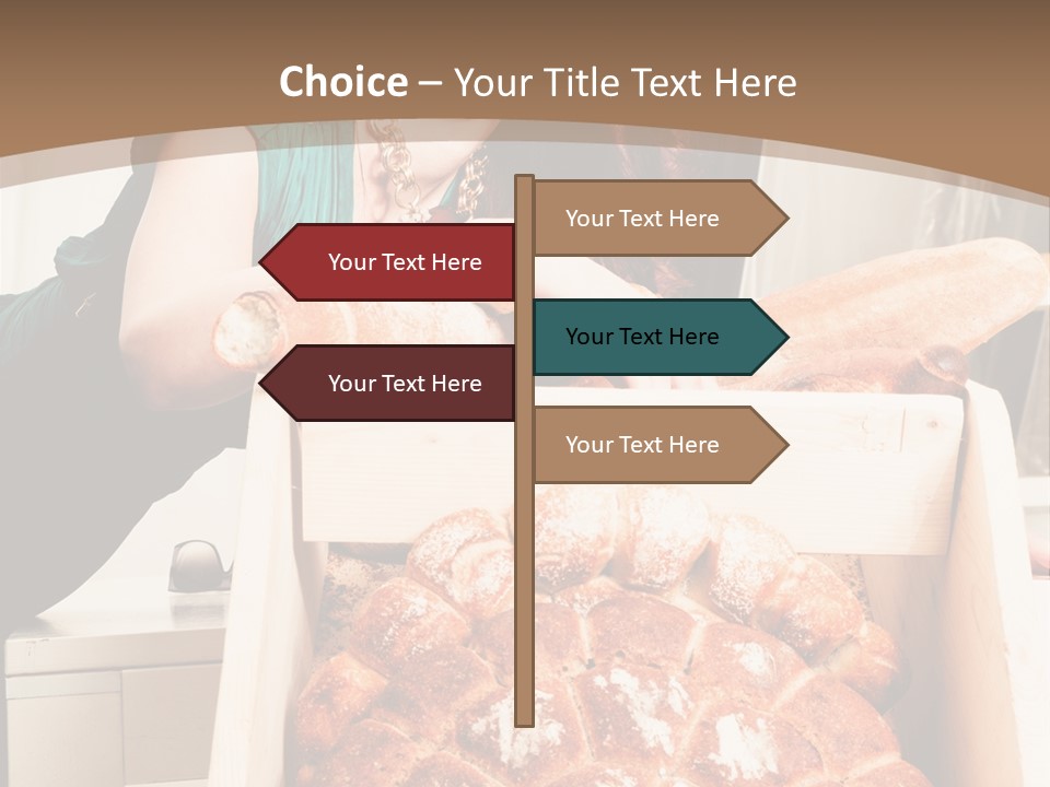Food Loaf Face PowerPoint Template
