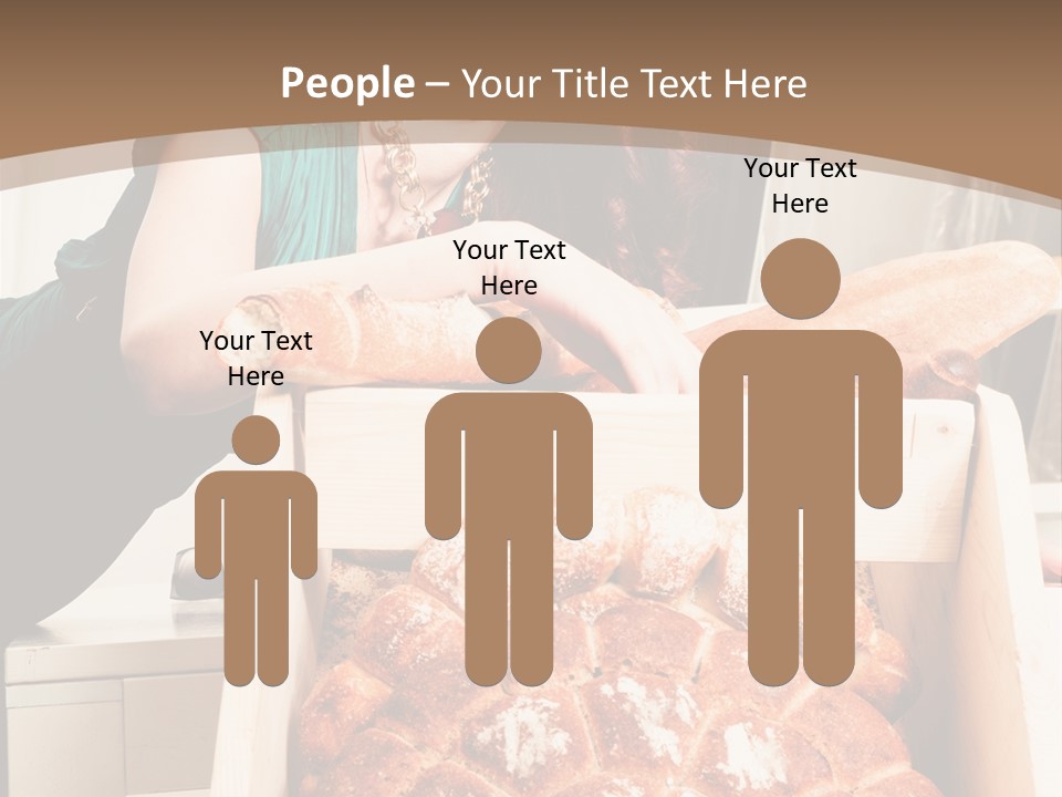 Food Loaf Face PowerPoint Template