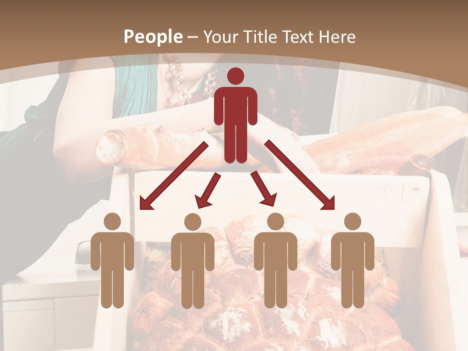 Food Loaf Face PowerPoint Template