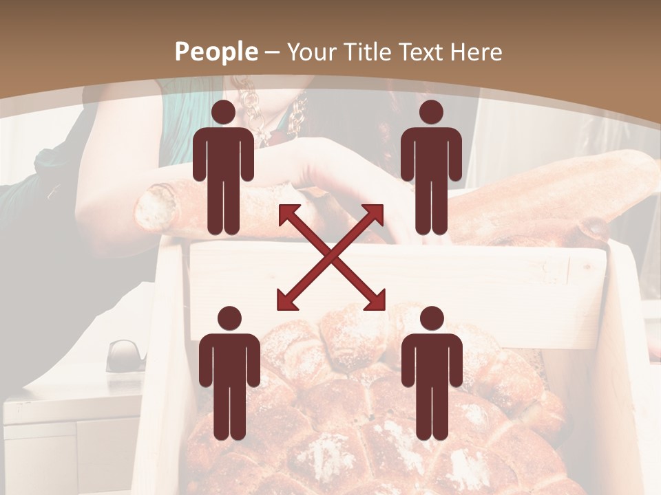 Food Loaf Face PowerPoint Template