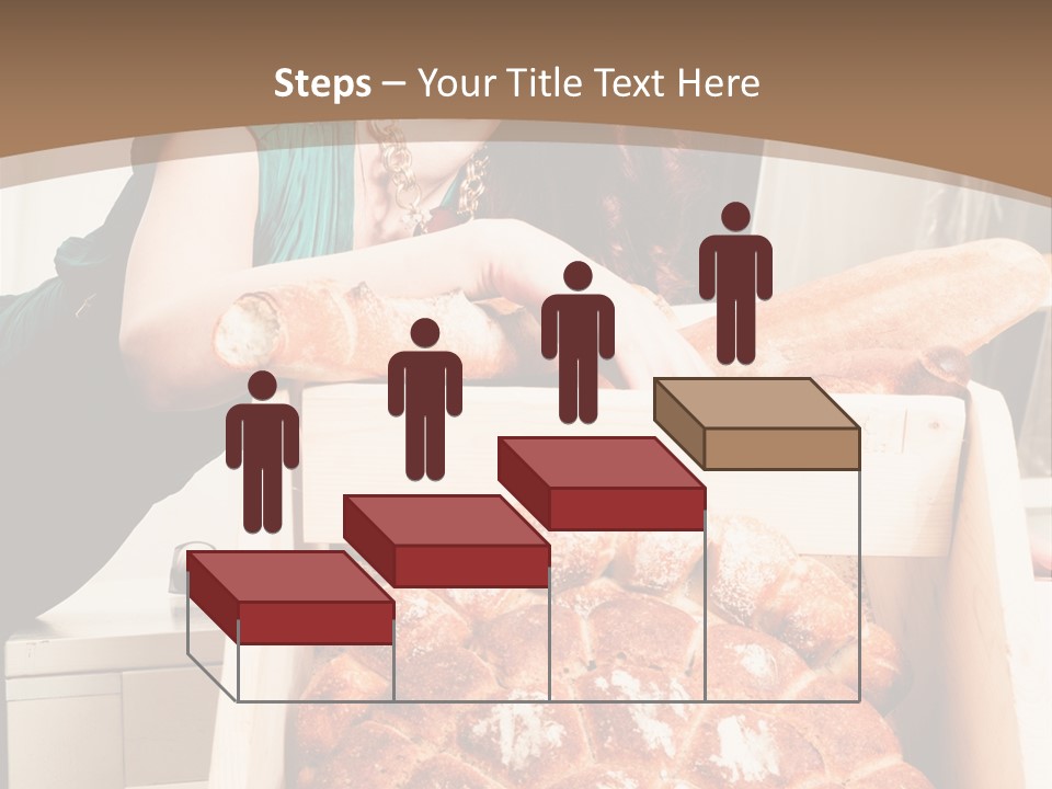 Food Loaf Face PowerPoint Template