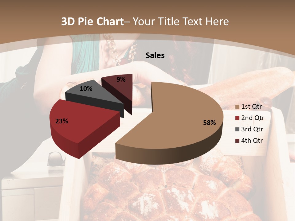 Food Loaf Face PowerPoint Template