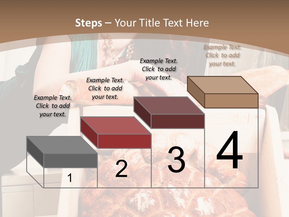 Food Loaf Face PowerPoint Template