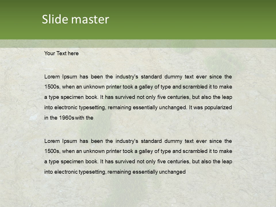 Toe Concept Foot PowerPoint Template