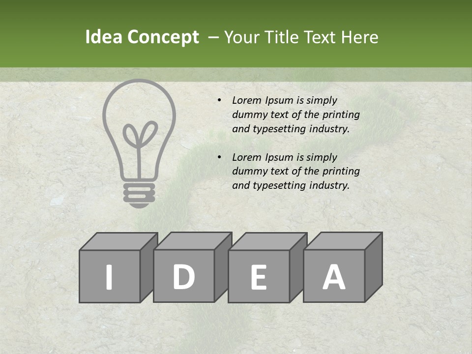 Toe Concept Foot PowerPoint Template