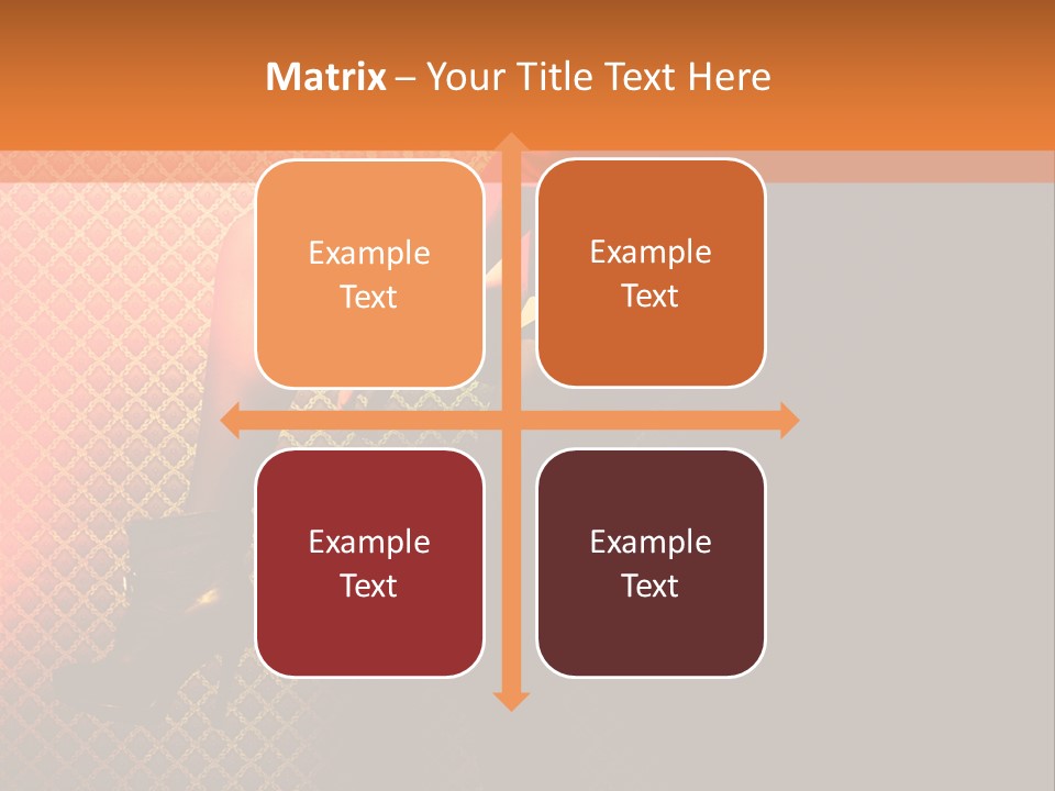 Female Beautiful Lingerie PowerPoint Template