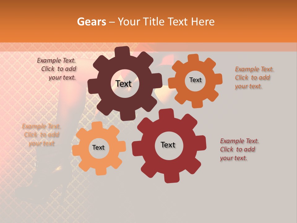 Female Beautiful Lingerie PowerPoint Template