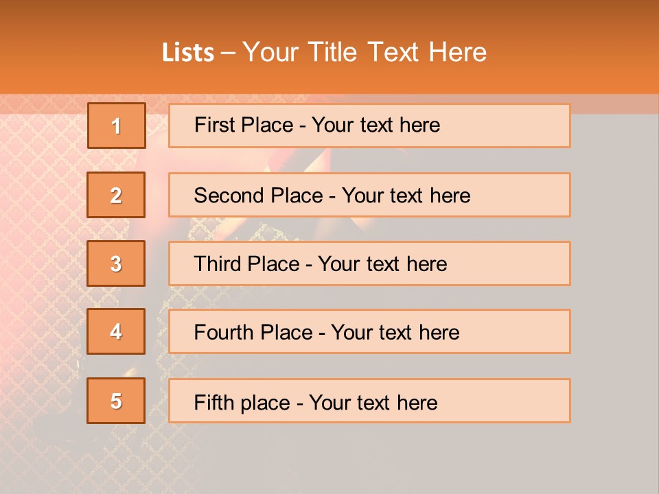 Female Beautiful Lingerie PowerPoint Template