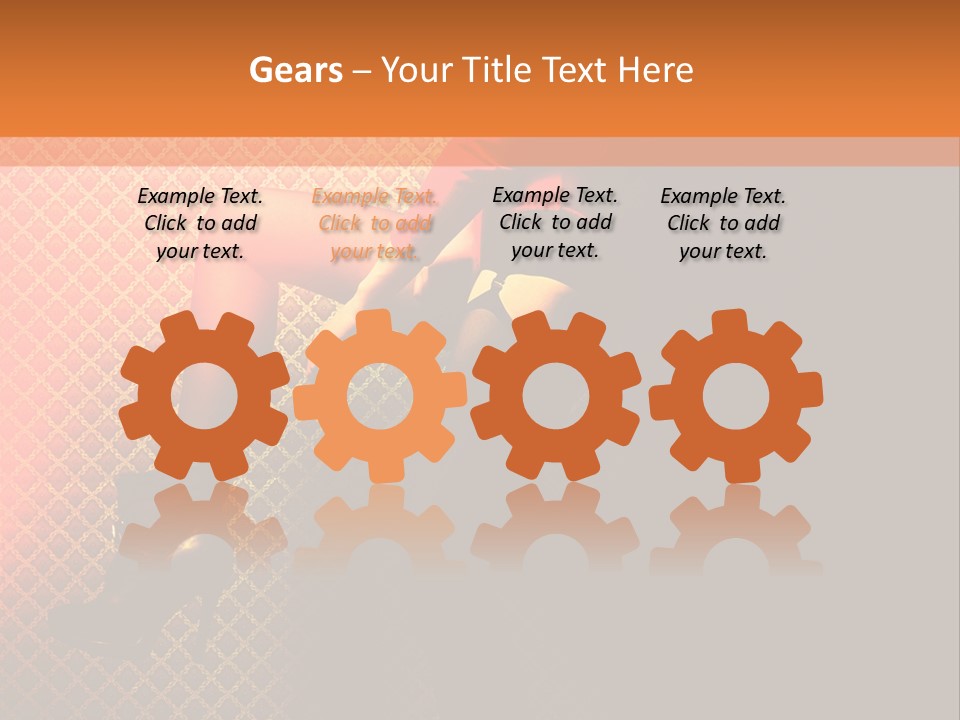 Female Beautiful Lingerie PowerPoint Template