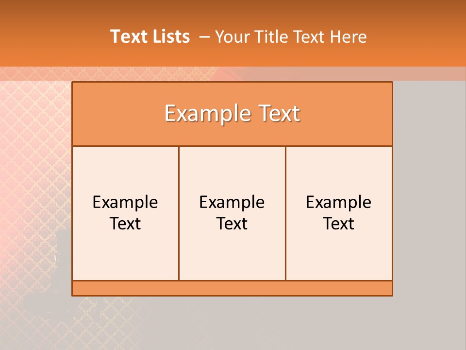 Female Beautiful Lingerie PowerPoint Template