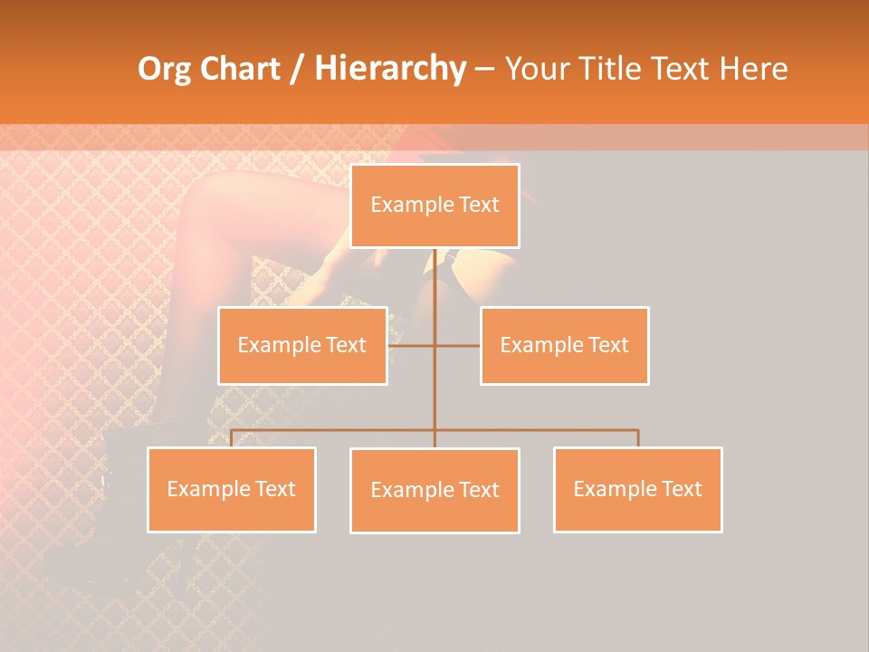 Female Beautiful Lingerie PowerPoint Template