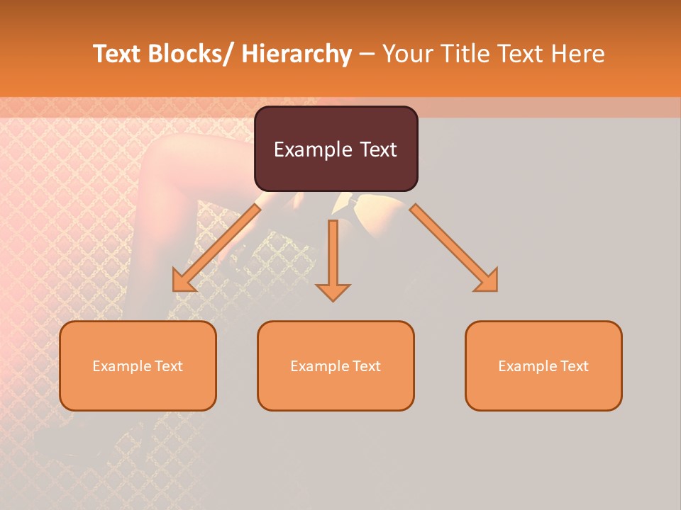 Female Beautiful Lingerie PowerPoint Template