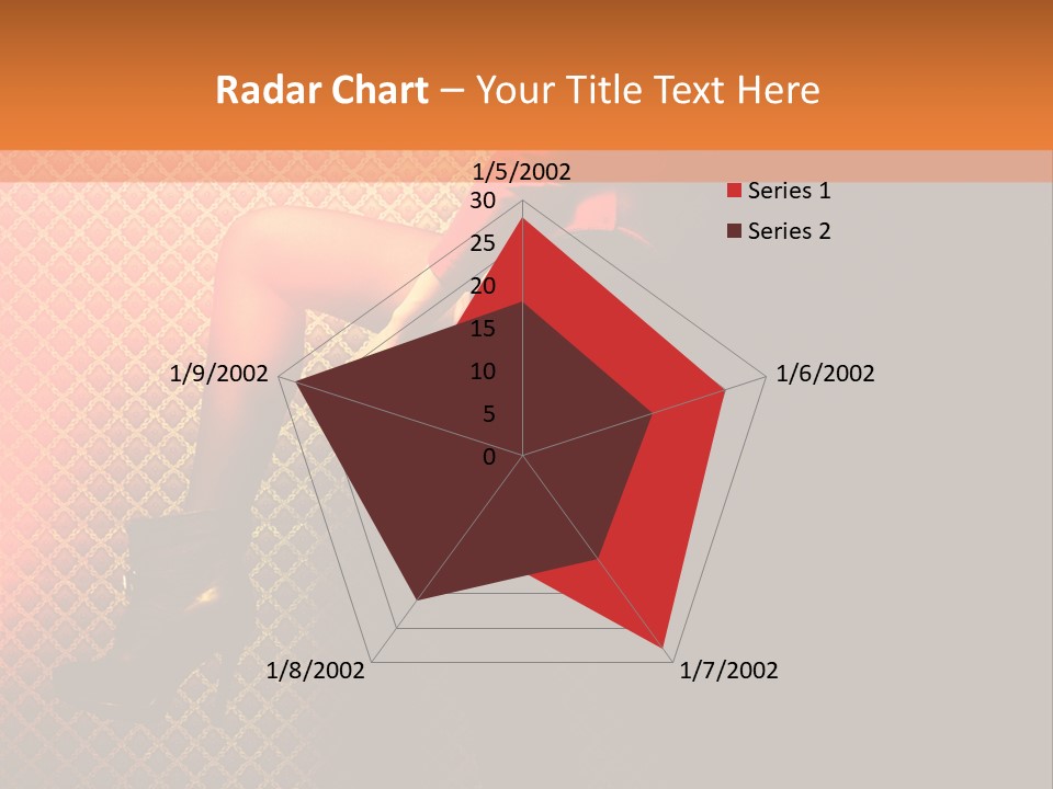 Female Beautiful Lingerie PowerPoint Template