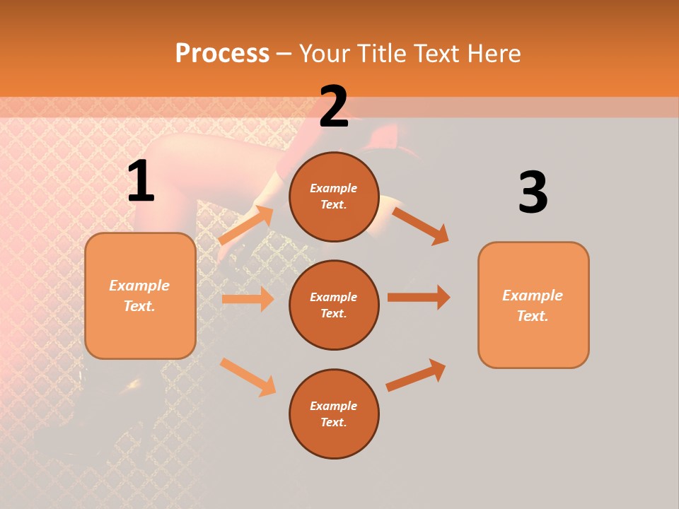 Female Beautiful Lingerie PowerPoint Template