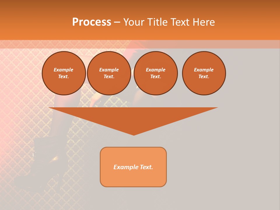 Female Beautiful Lingerie PowerPoint Template