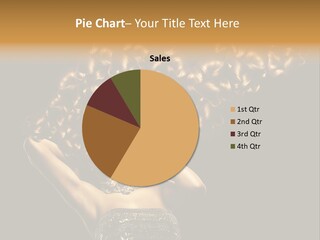 Copy Space Portrait Lips PowerPoint Template