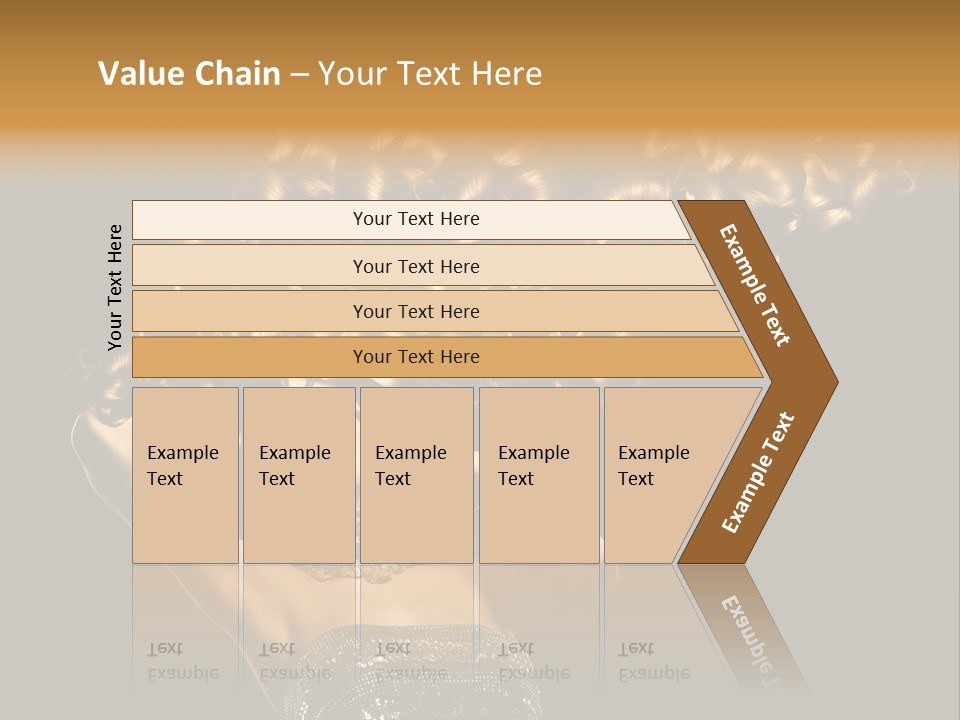 Copy Space Portrait Lips PowerPoint Template