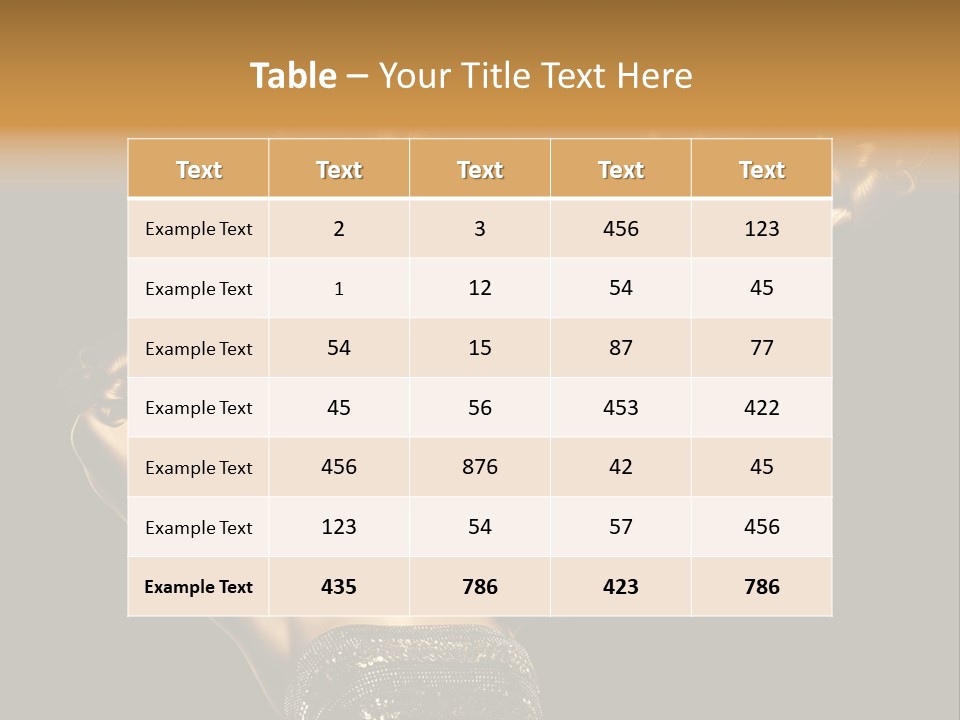 Copy Space Portrait Lips PowerPoint Template