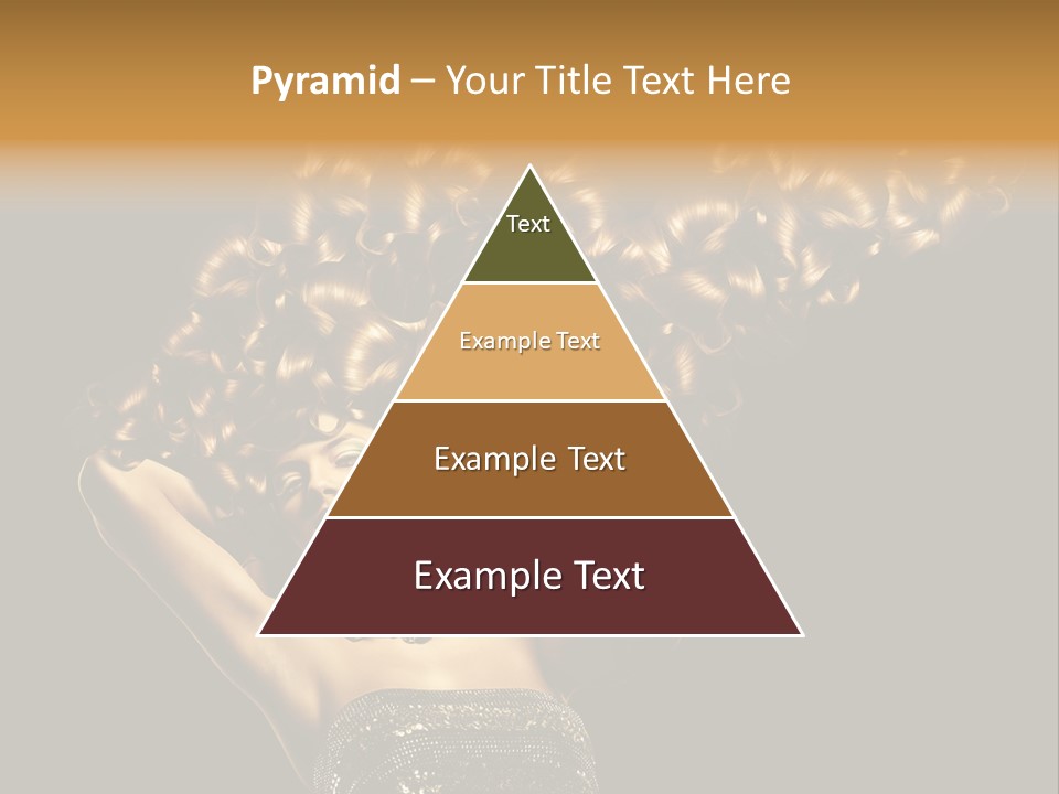 Copy Space Portrait Lips PowerPoint Template