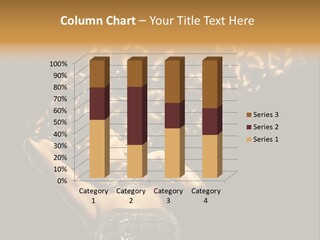 Copy Space Portrait Lips PowerPoint Template