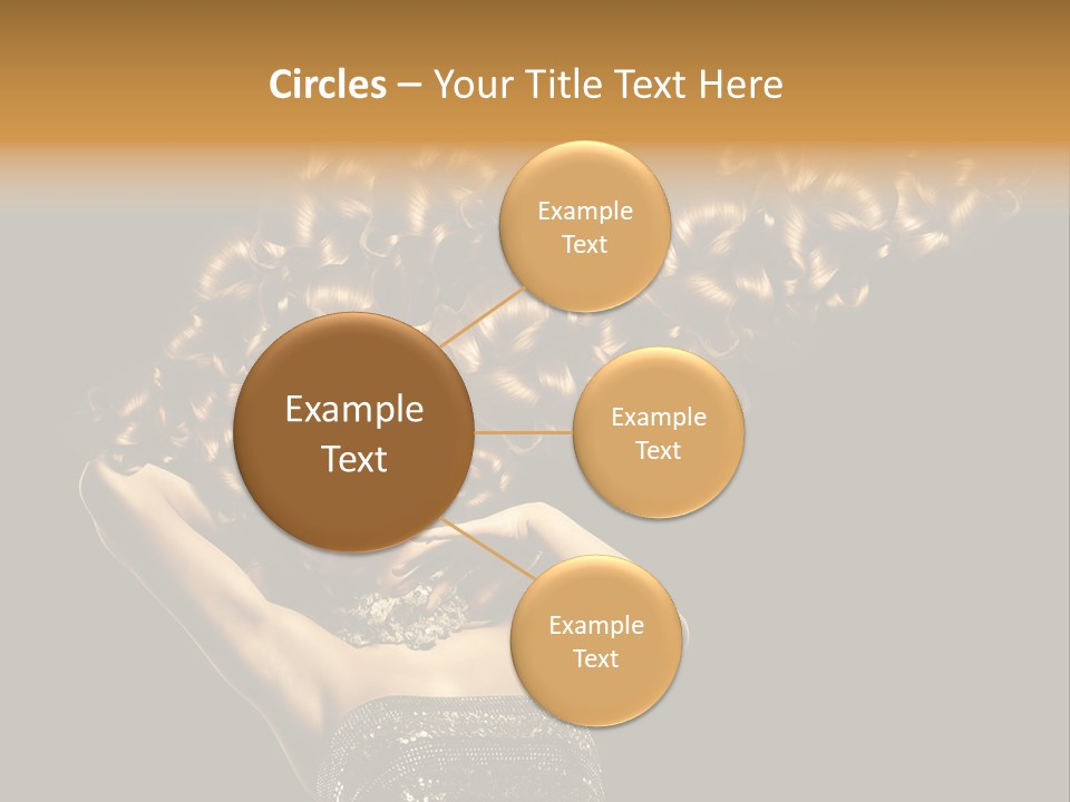 Copy Space Portrait Lips PowerPoint Template