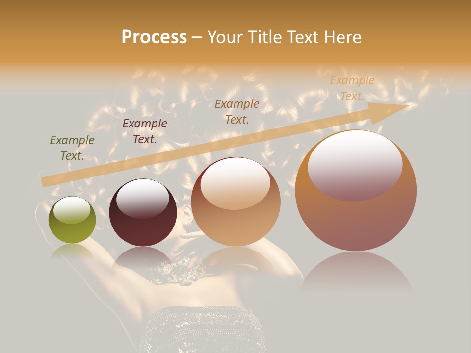 Copy Space Portrait Lips PowerPoint Template