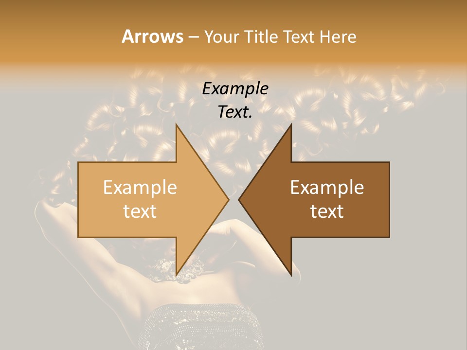 Copy Space Portrait Lips PowerPoint Template