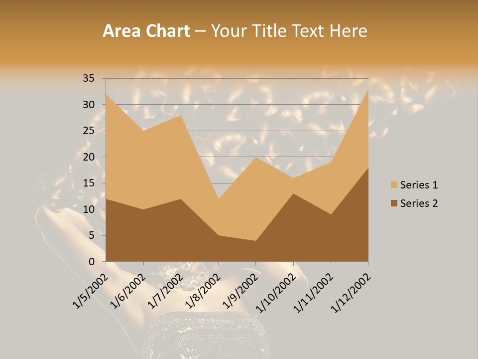 Copy Space Portrait Lips PowerPoint Template