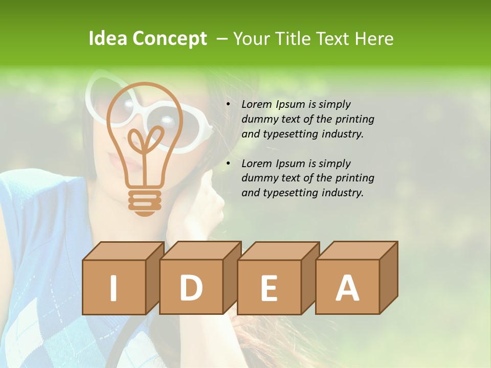 People Face Day PowerPoint Template