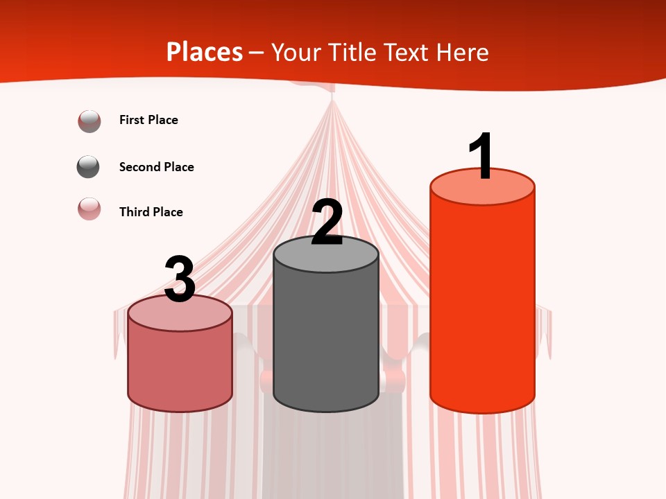 Entertainment Circus Tent PowerPoint Template