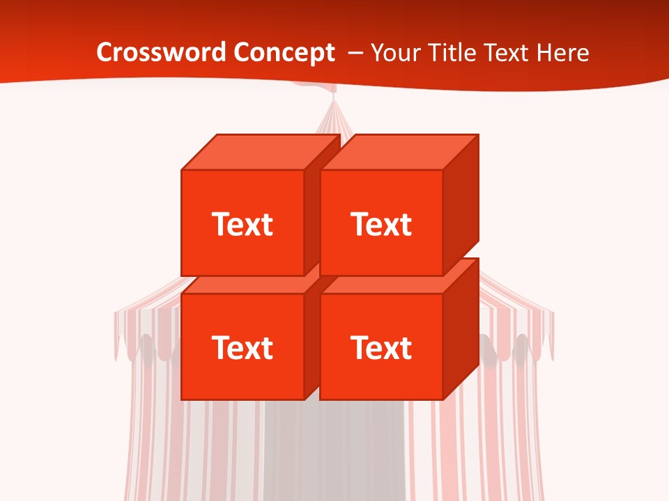 Entertainment Circus Tent PowerPoint Template