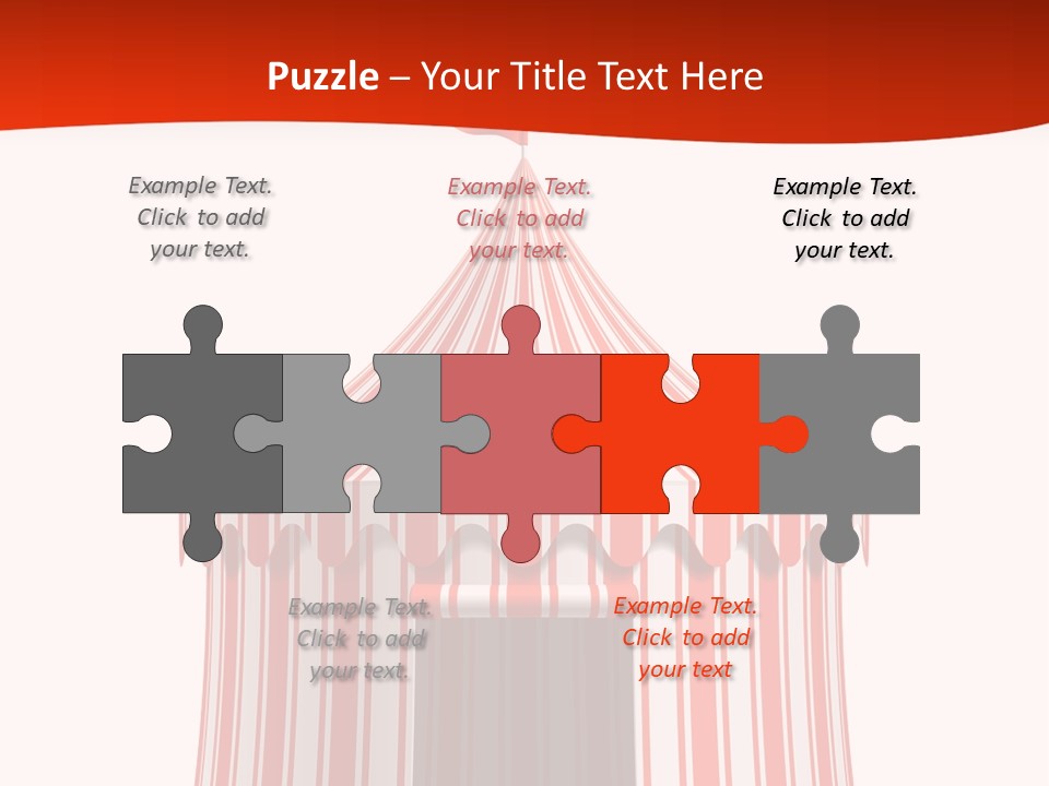 Entertainment Circus Tent PowerPoint Template