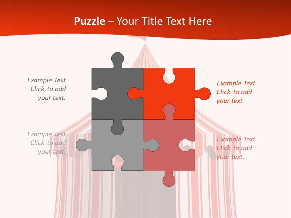 Entertainment Circus Tent PowerPoint Template