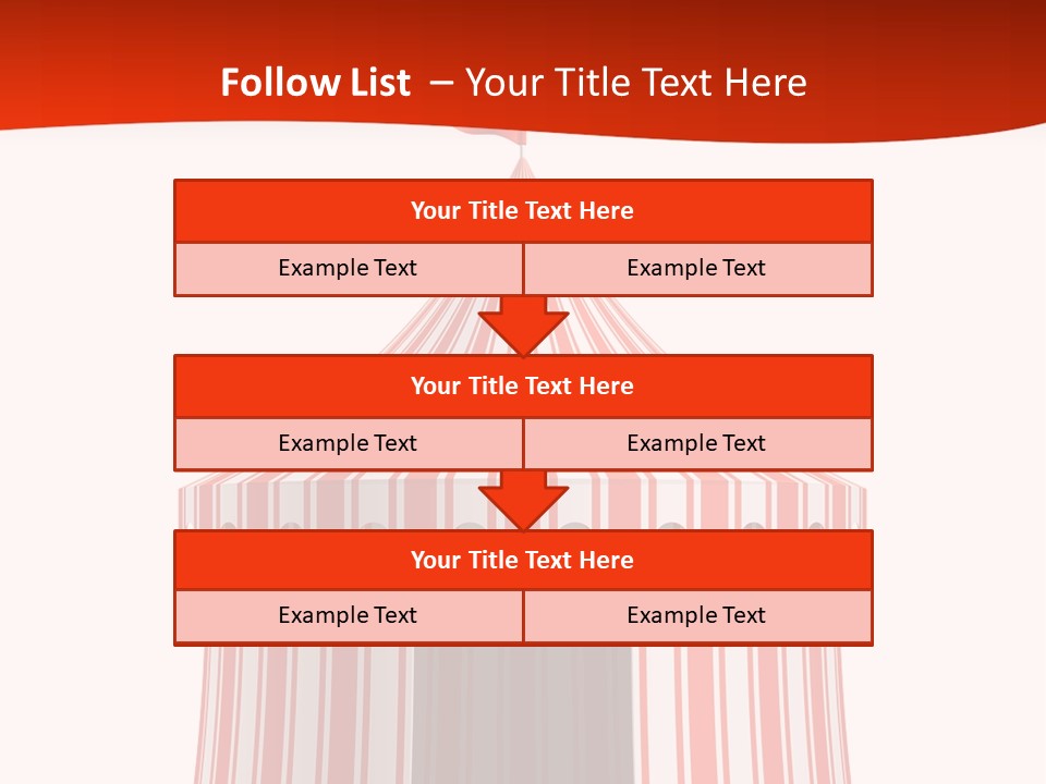 Entertainment Circus Tent PowerPoint Template