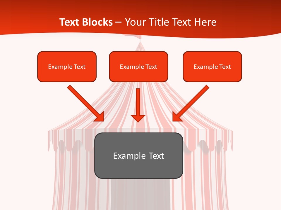 Entertainment Circus Tent PowerPoint Template