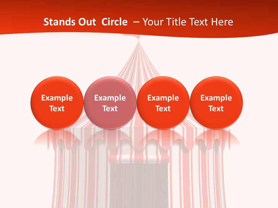 Entertainment Circus Tent PowerPoint Template