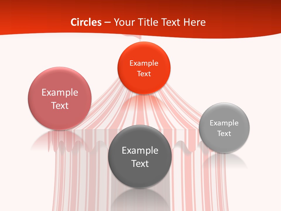 Entertainment Circus Tent PowerPoint Template