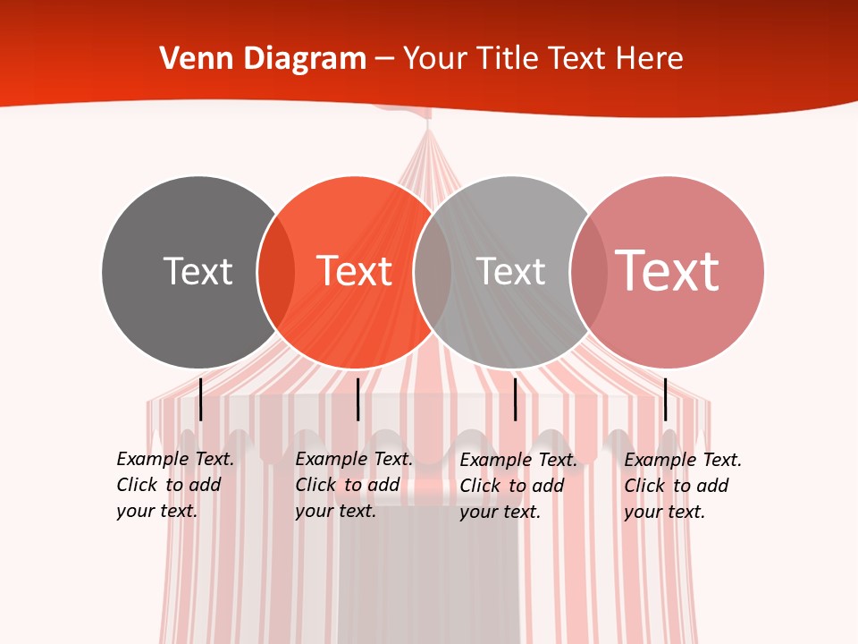 Entertainment Circus Tent PowerPoint Template