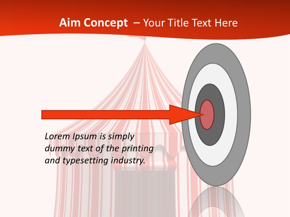 Entertainment Circus Tent PowerPoint Template