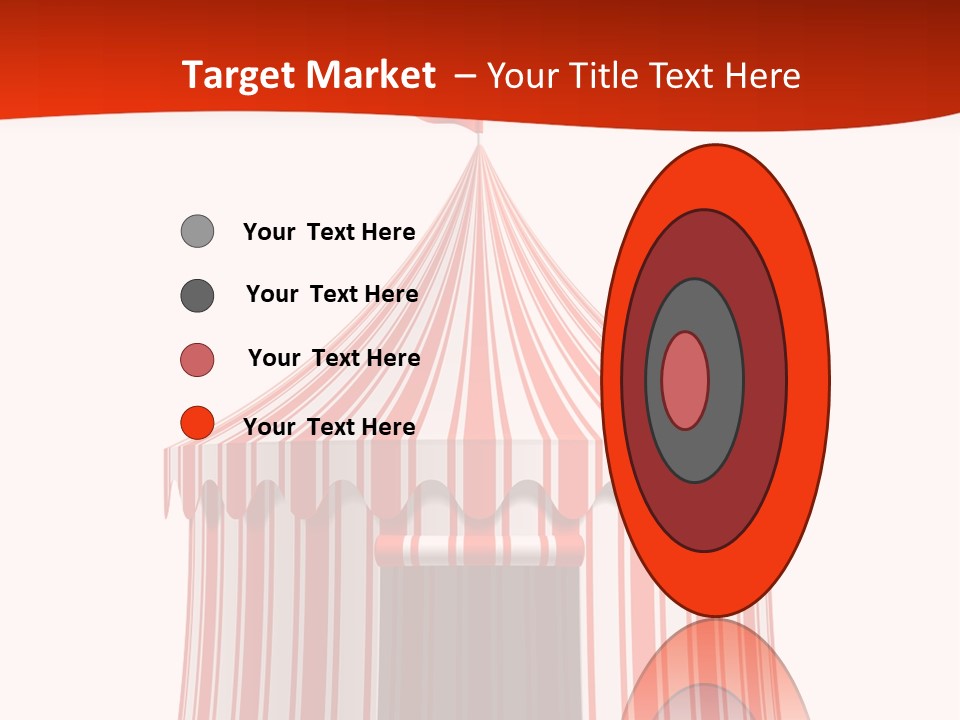 Entertainment Circus Tent PowerPoint Template