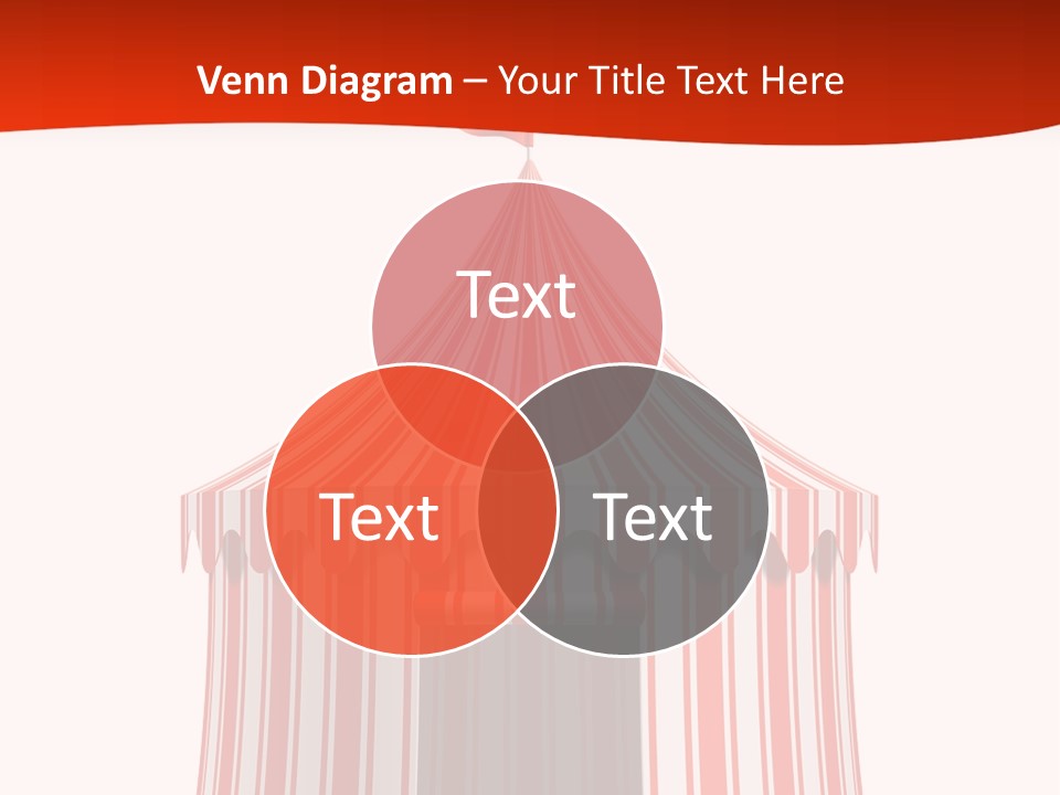 Entertainment Circus Tent PowerPoint Template