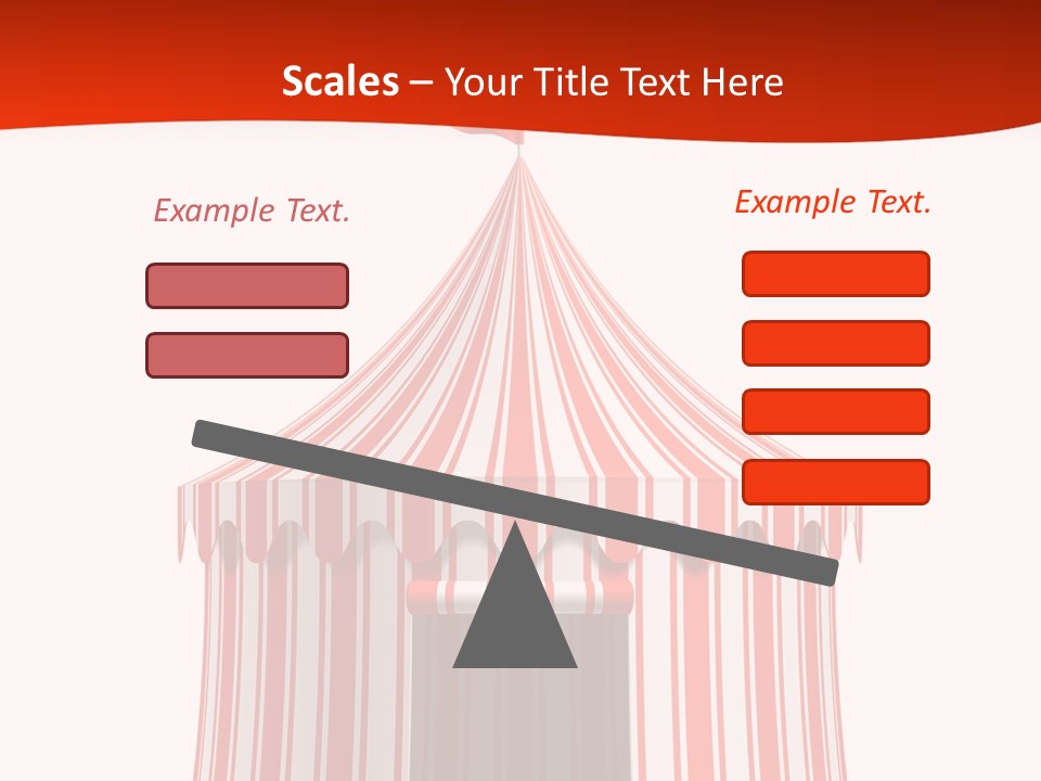 Entertainment Circus Tent PowerPoint Template
