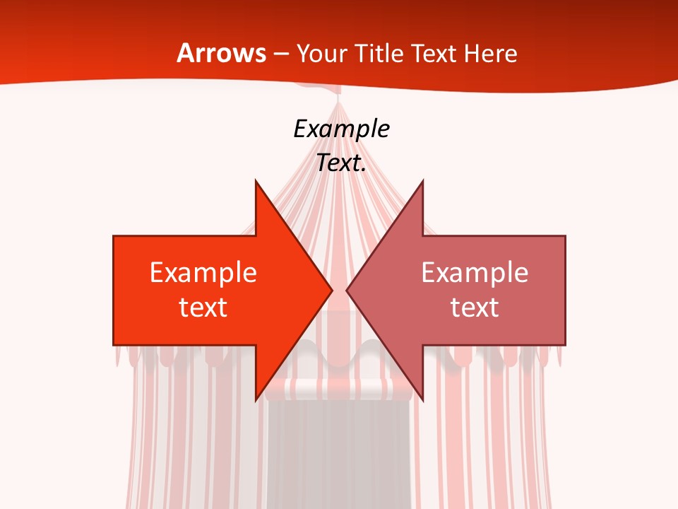 Entertainment Circus Tent PowerPoint Template