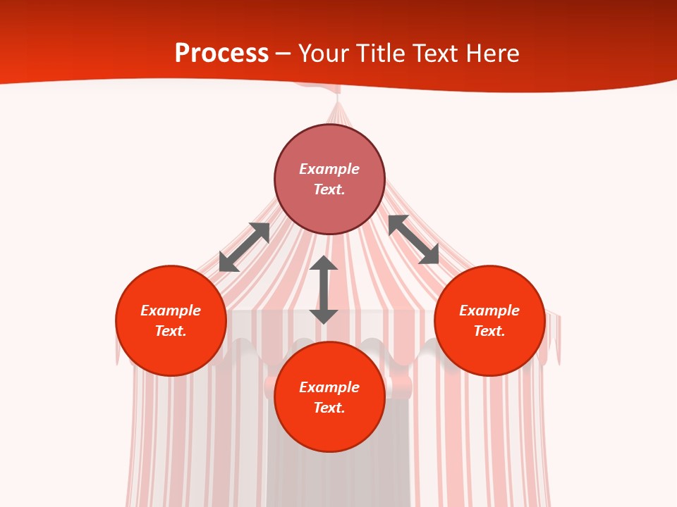 Entertainment Circus Tent PowerPoint Template
