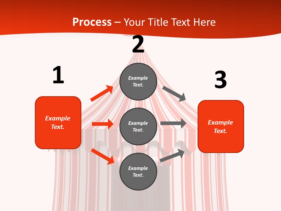 Entertainment Circus Tent PowerPoint Template