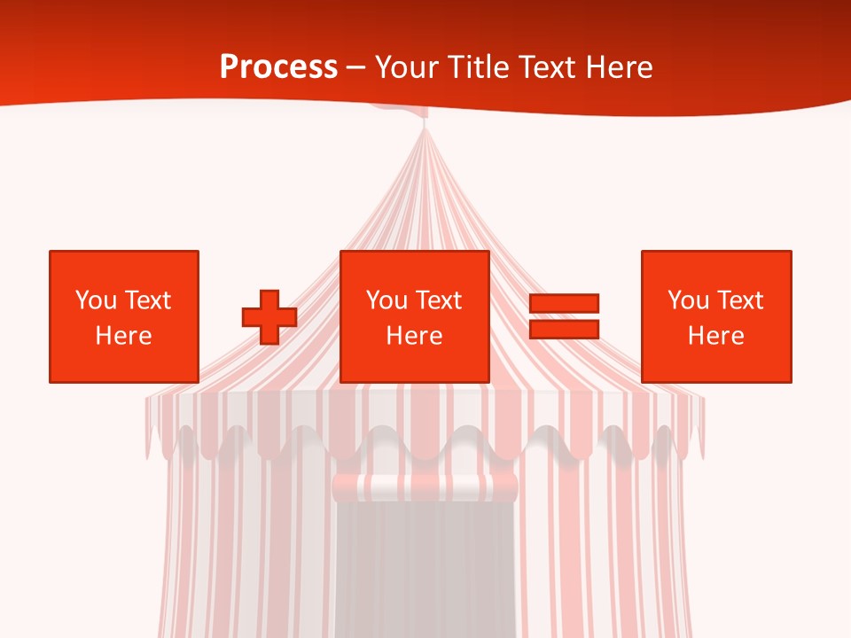 Entertainment Circus Tent PowerPoint Template